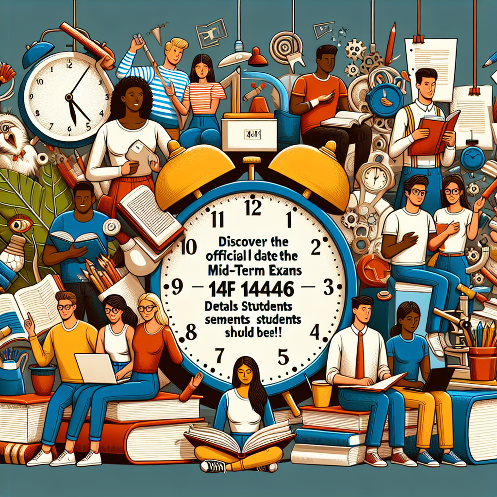 اكتشف الموعد الرسمي لاختبارات منتصف الفصل الدراسي الأول 1446 التفاصيل
