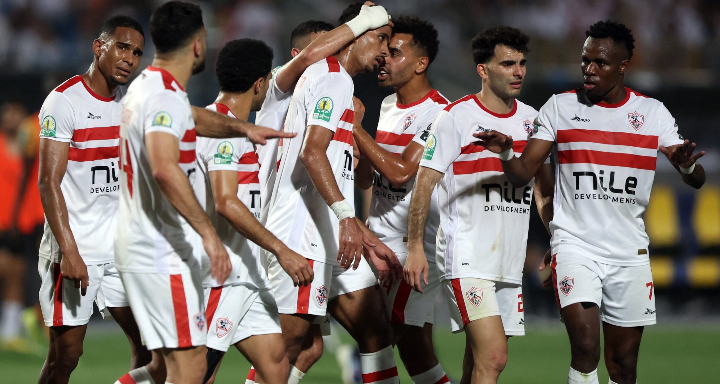 مباراة الزمالك والشرطة الكيني