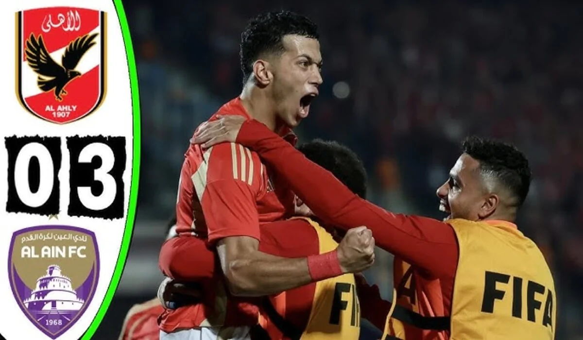 “ثلاثية حمراء”..ملخص مباراة الاهلي والعين في بطولة كأس الإنتركونتيننتال
