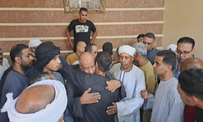 مستقبل وطن بالأقصر يشارك في إتمام الصلح بين عائلتي الغابات والتراكي بقرية الضبعية