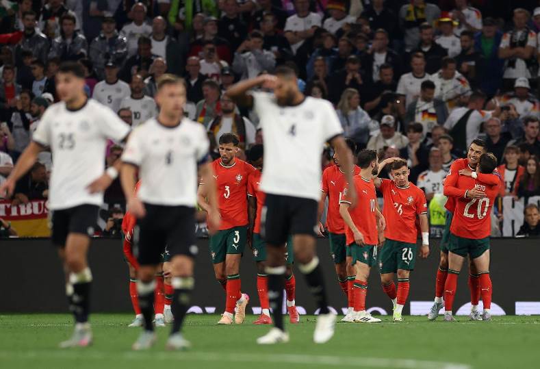 رونالدو يقود البرتغال إلى نهائي دوري الأمم الأوروبية بعد الفوز على ألمانيا بثنائية (فيديو) -