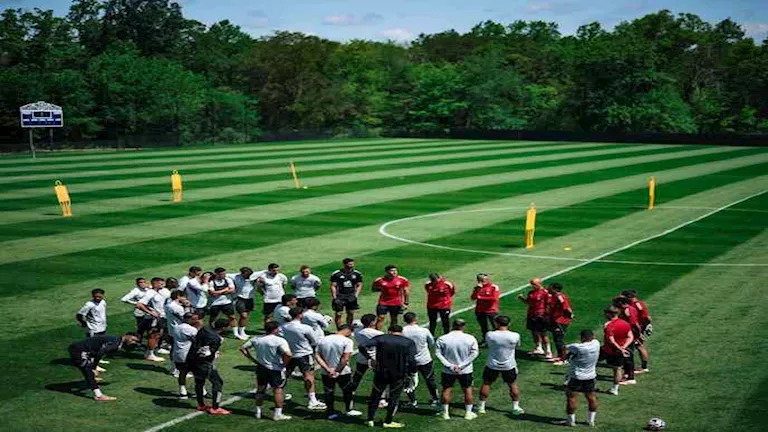 20 صورة من مران الأهلي تحضيرًا لمواجهة بورتو بكأس العالم للأندية