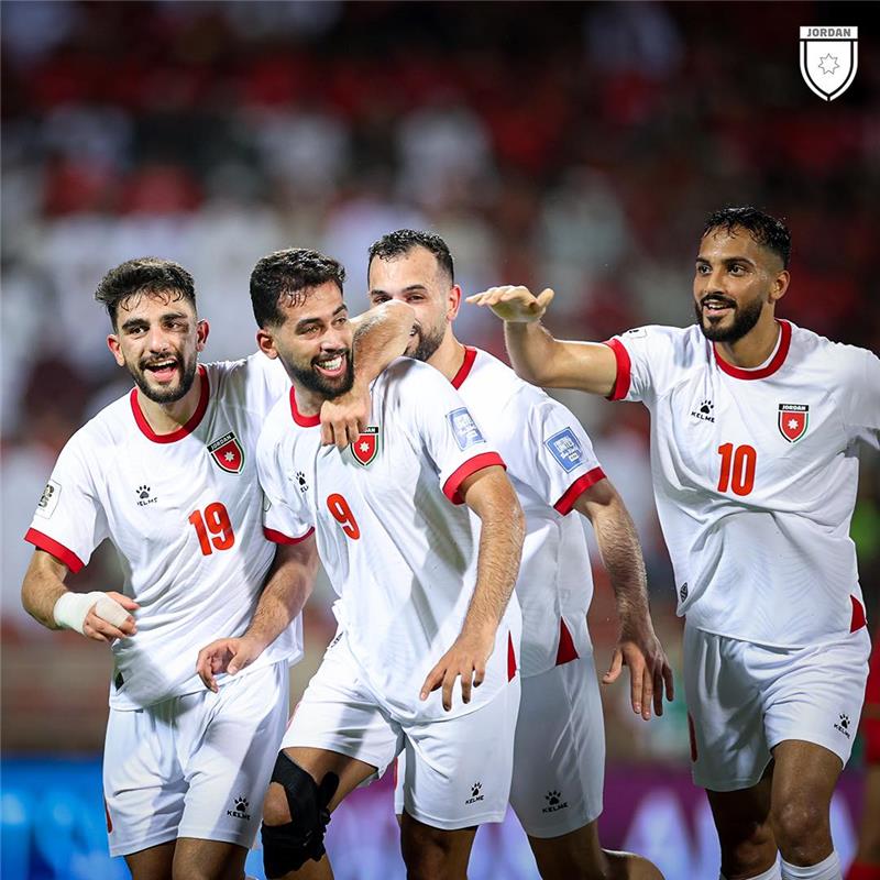 فوز الاردن على عمان