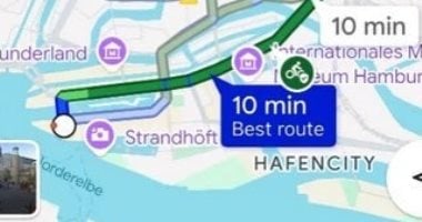 خرائط جوجل تصدر تحديثا مدعما من الذكاء الاصطناعى وإضافة ميزة للدراجات