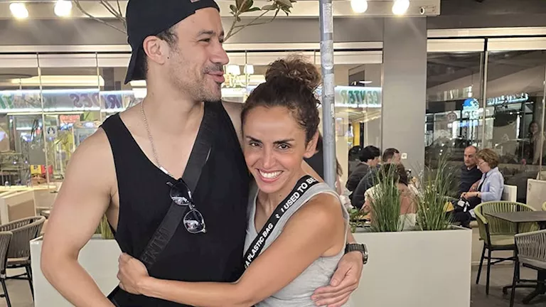 ضحك ولعب وحب.. أحمد داود وعلا رشدي يقضيان الإجازة في إيطاليا