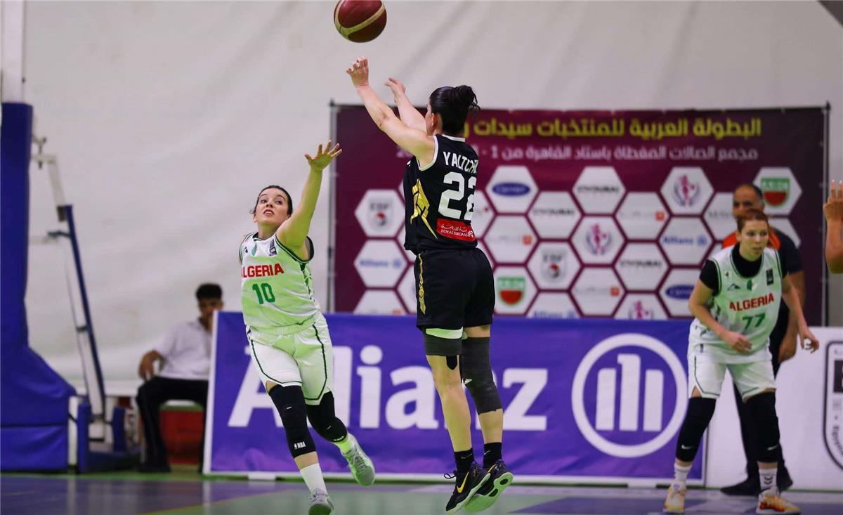 مباراة الاردن والجزائر في البطولة العربية لكرة السلة