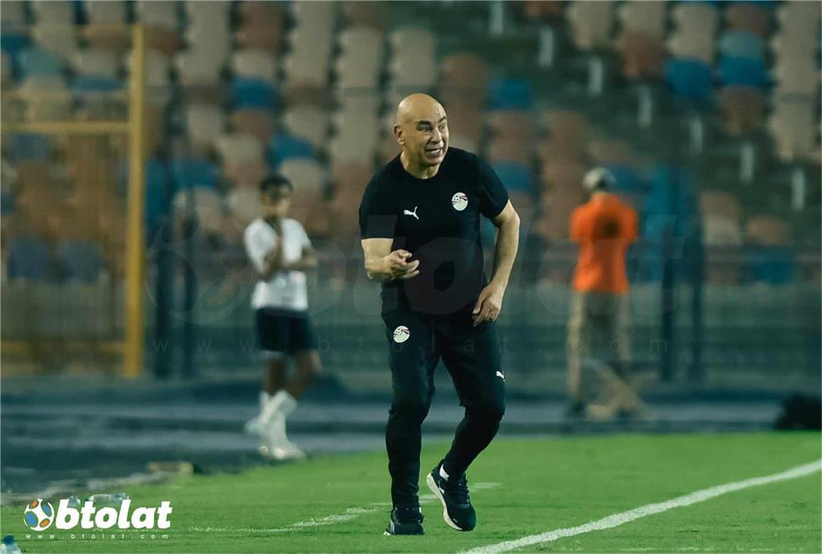 حسام حسن مدرب مصر