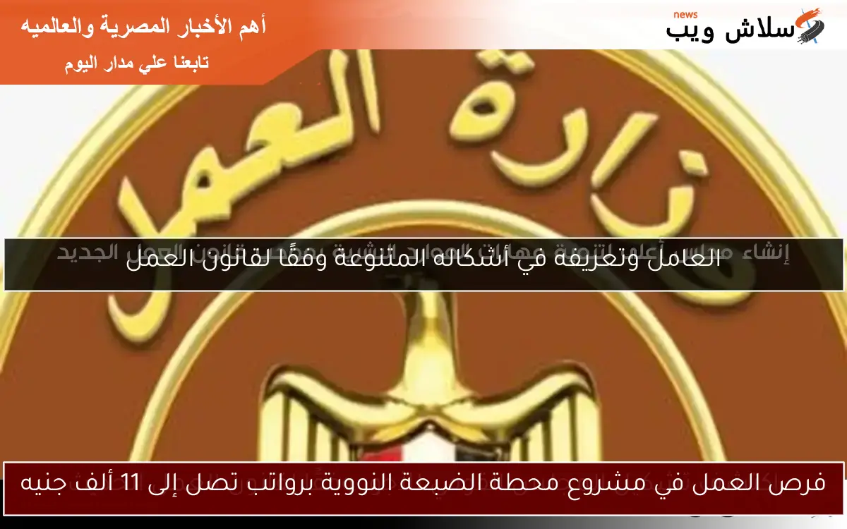 فرص العمل في مشروع محطة الضبعة النووية برواتب تصل إلى 11 ألف جنيه