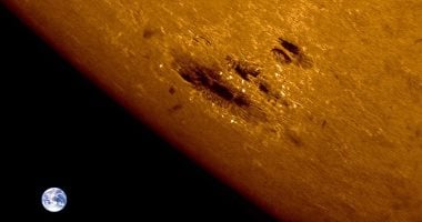 موقع space: بقعة شمسية مليئة بـ"القنابل المغناطيسية" تتجه نحو الأرض (صورة)