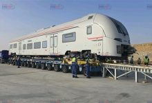 وصول الوحدة الثانية من قطارات ديسيرو الإقليمية إلى حدائق أكتوبر| صور