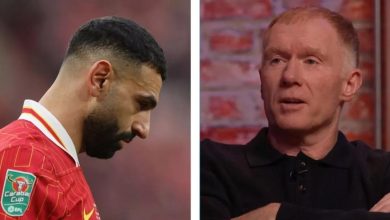 بول سكولز ومحمد صلاح