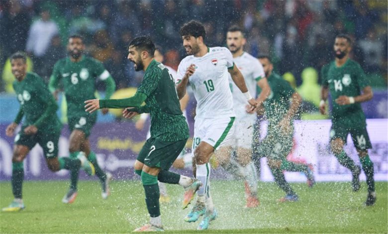 موعد والقنوات الناقلة لمباراة السعودية والعراق اليوم في تصفيات كأس العالم