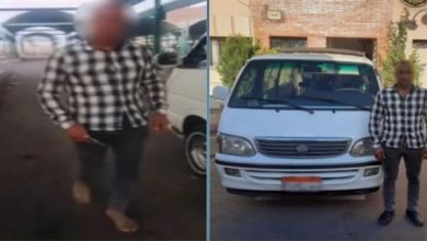 كواليس فيديو اعتداء سائق ميكروباص على راكب بالبحيرة| تفاصيل