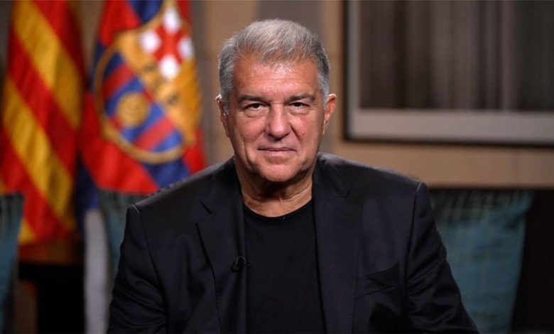 لابورتا يعلن تطورًا هامًا بشأن ملعب كامب نو.. ويشيد بعمل ديكو مع برشلونة