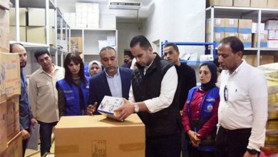 نائب وزير الصحة والسكان يتفقد مخازن الأدوية والمستلزمات الطبية بشمال سيناء