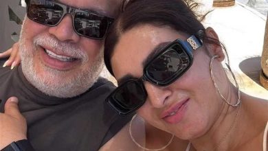 «سخرت قلبه ليا في الأرض».. روجينا تغازل زوجها بكلمات رومانسية