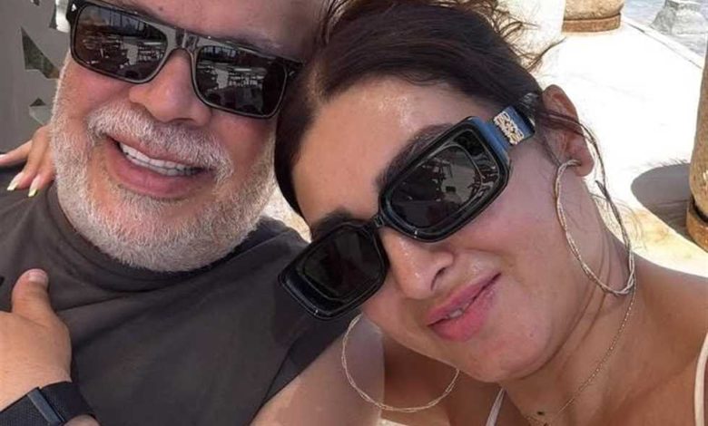 «سخرت قلبه ليا في الأرض».. روجينا تغازل زوجها بكلمات رومانسية