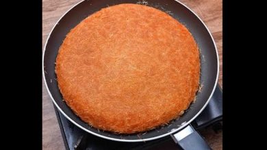 كنافة الطاسة بالمهلبية.. ألذ تحلية لـ «الويك إند» بـ 3 مكونات أساسية