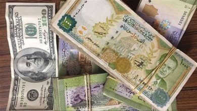 سعر صرف الليرة السورية مقابل الدولار الأمريكي1