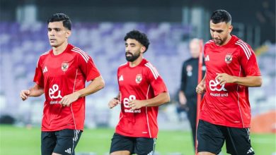 مران الأهلي | تدريبات استشفائية وتقسيمة استعدادًا للزمالك في نهائي السوبر