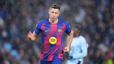 ترتيب هدافي الدوري الإسباني بعد هاتريك ليفاندوفسكي في مباراة برشلونة وسيلتا فيجو