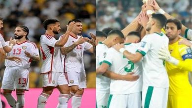موعد والقنوات الناقلة لمباراة العراق والإمارات اليوم في الملحق الآسيوي المؤهل إلى كأس العالم 2026.. والمعلقين 