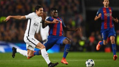 أومتيتي يكشف كواليس ريمونتادا برشلونة أمام باريس سان جيرمان.. وحديث إنريكي الحماسي