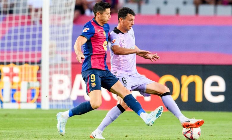 أتلتيك بلباو يصدر بيانًا رسميًا بشأن مباراته مع برشلونة في كامب نو