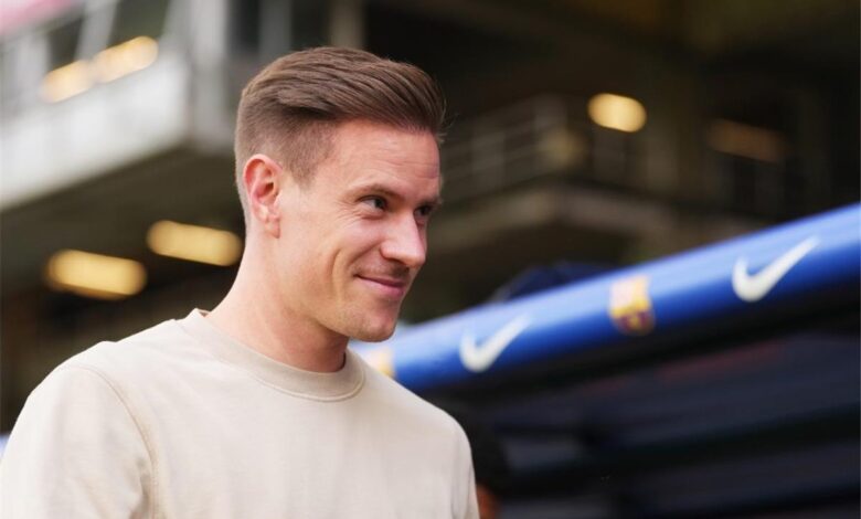 حقيقة تلقي برشلونة عروضاً للاستغناء عن تير شتيجن في يناير