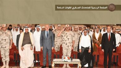 قيادة الجيش الثاني الميداني تستقبل شيوخ وممثلي المجتمع المدني بشمال سيناء