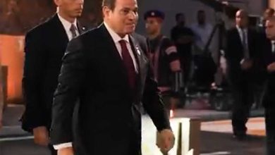 الرئيس السيسى وقرينته يستقبلان الوفود المشاركة في حفل افتتاح المتحف المصري الكبير