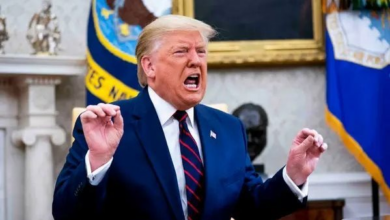 ترامب يهاجم صحفية سألته عن علاقة بايدن بقتل 2 من الحرس الوطني