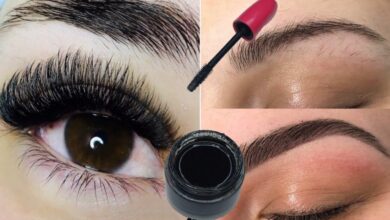 Eyelash and eyebrow thickening