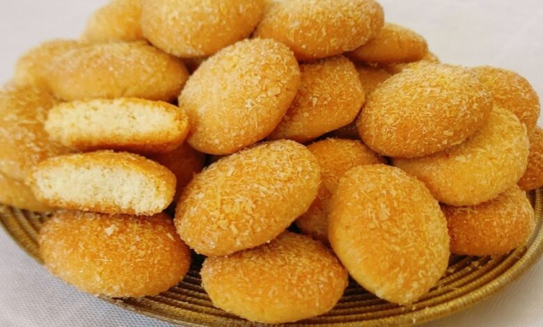بسكويت جوز الهند