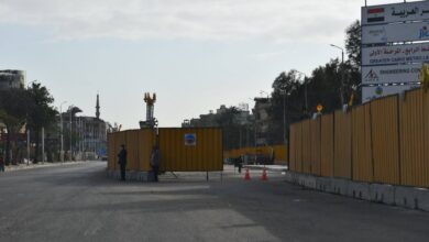غلق شارع الهرم