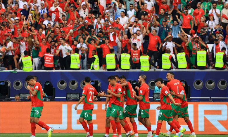 ترتيب مجموعة المغرب في كأس العرب بعد الفوز على جزر القمر