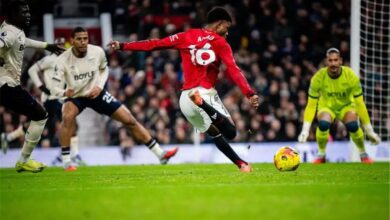 فيديو | مانشستر يونايتد يسقط في فخ التعادل أمام وست هام بالدوري الإنجليزي