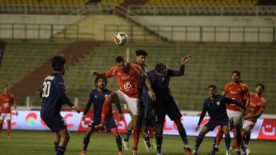 الأهلي، إنبي، كأس الرابطة المصرية، اتحاد الكرة، لجنة الحكام، محمد معروف، مباراة الأهلي وإنبي، الجولة الأولى، استاد السلام، الدوري المصري
