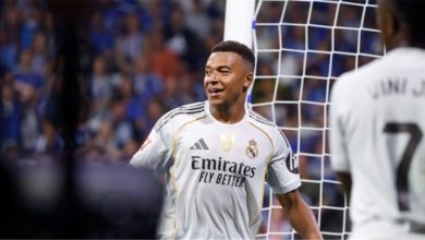 فيديو | بطريقة رائعة.. مبابي يسجل هدف ريال مدريد الأول أمام ألافيس