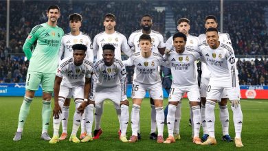 رجل مباراة ريال مدريد وألافيس في الدوري الإسباني