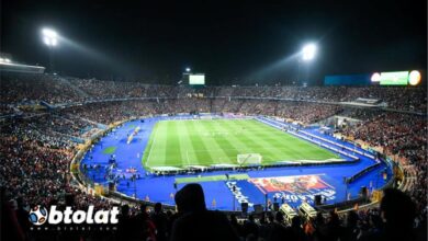 كاف يحدد 6 ملاعب مصرية معتمدة لاستضافة المسابقات القارية