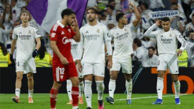 رجل مباراة ريال مدريد وإشبيلية في الدوري الإسباني