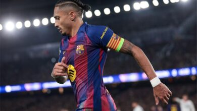 فيديو | رافينها يسجل هدف برشلونة الأول أمام فياريال