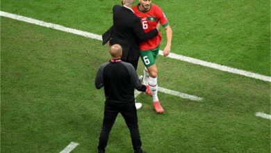 بعد إصابة سايس.. وليد الركراكي يستعين بهدف الأهلي لتدعيم المغرب في أمم إفريقيا