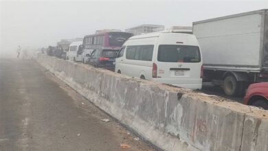 بعد تحسن الرؤية.. إعادة فتح الطريق الإقليمي بالمنوفية