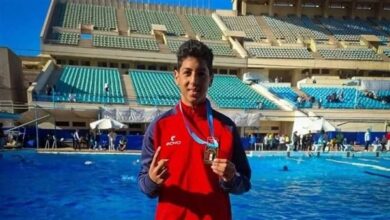 وزارة الرياضة تتسلم تقارير مفصلة عن واقعة وفاة السباح يوسف محمد