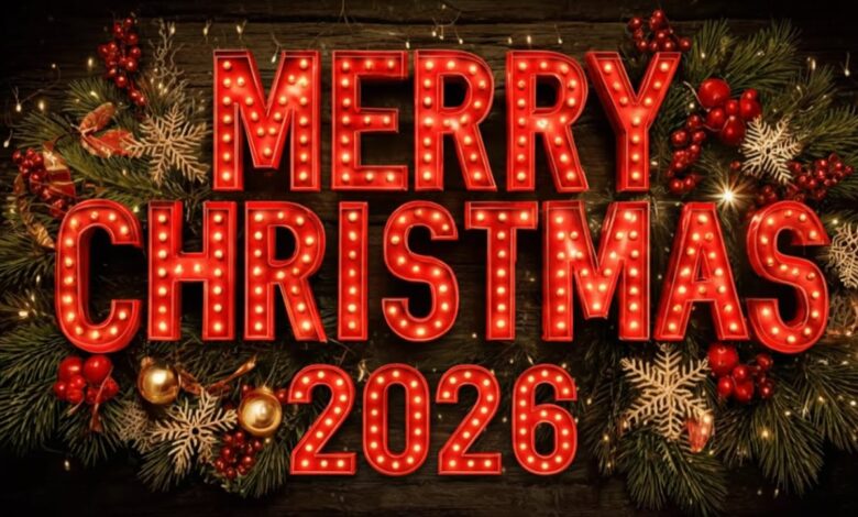رسائل تهنئة بالكريسماس ورأس السنة 2026