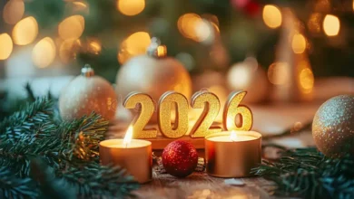 رسائل تهنئة بالكريسماس ورأس السنة 2026