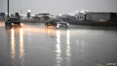 أمطار ورياح قوية على مناطق الرياض