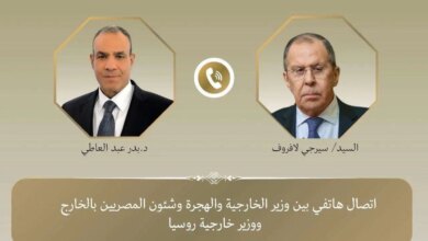 اتصال هاتفي بين وزير الخارجية ونظيره الروسي 1764933649 0